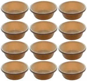 Round Plastic Wash Basin 1147 (12, Beige) - Picture 1 of 2