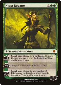 Nissa Revane #170 (MP) Zendikar ZEN Magic MTG - Picture 1 of 1