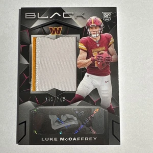 2024 Luke McCAFFREY ROOKIE PATCH AUTO PANINI BLACK /249 - Bild 1 von 5