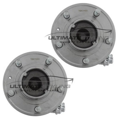 Bujes de cojinete de rueda trasera Chevrolet Cruze 2011-2012 ruedas de 16 pulgadas con ABS 1 par Foto 1 de 4