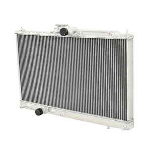 Aluminum 2 Row Radiator For 2003-2006 Mitsubishi Lancer Evolution Evo 7/8/9 - Bild 1 von 10