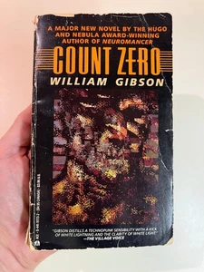 Count Zero, William Gibson, 1987 Cyberpunk Science Fiction Ace Paperback Book - Bild 1 von 5