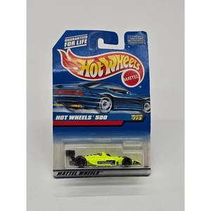Hot Wheels 500 Collector 773 Indy Race Car Yellow Mattel 1998 - Picture 1 of 3