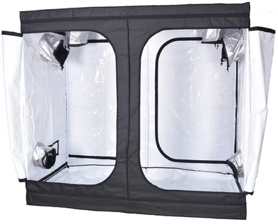 Grow Tent Hydroponics WHITE Grow Box 4ft x 8ft, 120 x 240 cm SALE PRICE - image 1 of 4