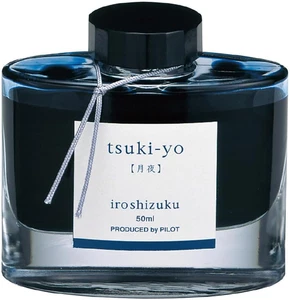 Pilot Iroshizuku Füllfederhalter Tinte - 50 ml Flasche - Tsuki-Yo, Moonlight, Teal - Bild 1 von 12