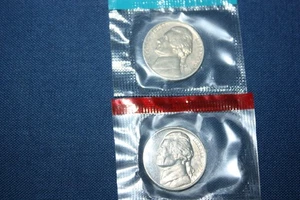 1971 PD Jefferson Nickel Mint Cello - Bild 1 von 2