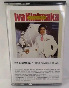 Iva Kinimaka - Just Singing It All Cassette ©1979 Hoku Records Hawaii - Picture 1 of 5