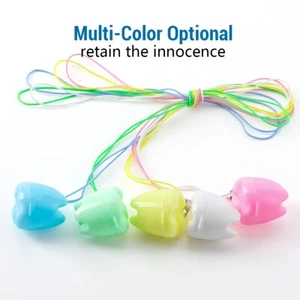 50Pcs Dental Organizer Milk Teeth Storage Case Baby Tooth Box Dental Gift - Picture 1 of 15