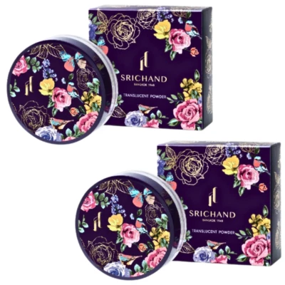 SRICHAND Translucent Loose Powder Oil Control Face All Skin Authentic 10g x2 - Image 1 of 4