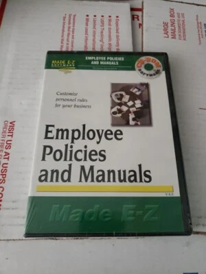 Made E-Z Employee Policies and Manuals for Windows - CD-ROM Software - Image 1 of 2