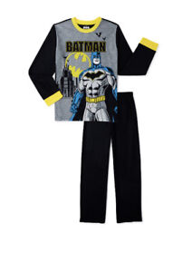 BATMAN Boys Size 6-7 Pajamas 2-Piece Set New With Tags