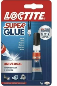 Loctite Super Glue Liquid 3g Adhesive Universal High Performance - Picture 1 of 1