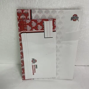 Ohio State Buckeyes 2002 National Football Champions 12 Envelopes 14 Sheets NEW - Picture 1 of 8