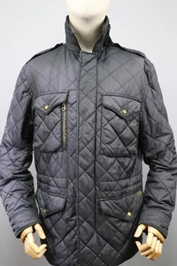 POLO Ralph Lauren Vintage Insulation Quilted Used Black Jacket Men’s Size S-M - Picture 1 of 24