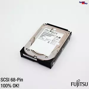 MBA3073NP Fujitsu HDD SCSI U320 73GB Hard Drive Hard Disk Drive CA06708-B57800JP - Picture 1 of 3