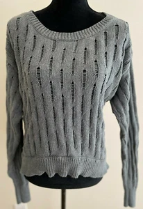C&C California Womens Gray Sweater Size L - Picture 1 of 4