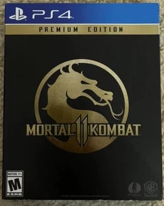 Mortal Kombat 11 Premium Edition Sony PlayStation 4 PS4 Steel Book With Sleeve - Picture 1 of 5