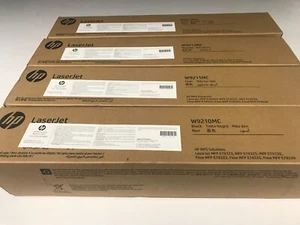 Genuine HP Full Set W9210MC-W9213MC CMYK Managed LaserJet Toners - Picture 1 of 1