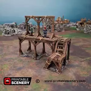 Cuadrado Gallows - Terreno de fantasía - Terreno de mesa de fantasía - Imagen 1 de 7