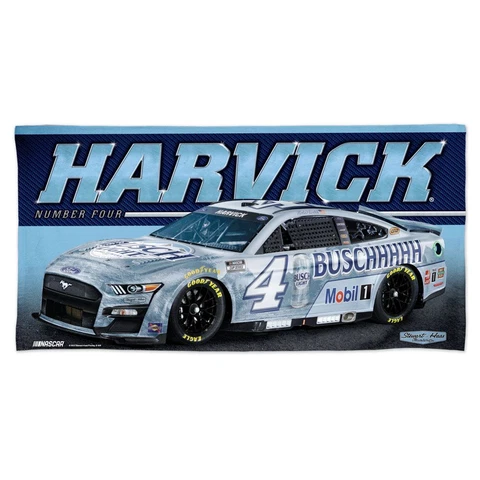 KEVIN HARVICK #4 BUSCH LIGHT MOBIL 1 28"X58" SPECTRA BEACH TOWEL NEW WINCRAFT 🏁 Cover