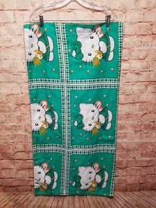 Hello Kitty Large Pillow Cases Lot of 6 (2-green, 4-blue) - Picture 1 of 2