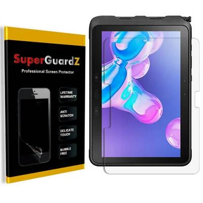 3X SuperGuardZ Clear Screen Protector Guard For Samsung Galaxy Tab Active Pro - Image 1 of 4
