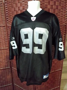 Vintage Reebok Oakland Raiders Warren Sapp football Jersey Mens XL - Picture 1 of 4