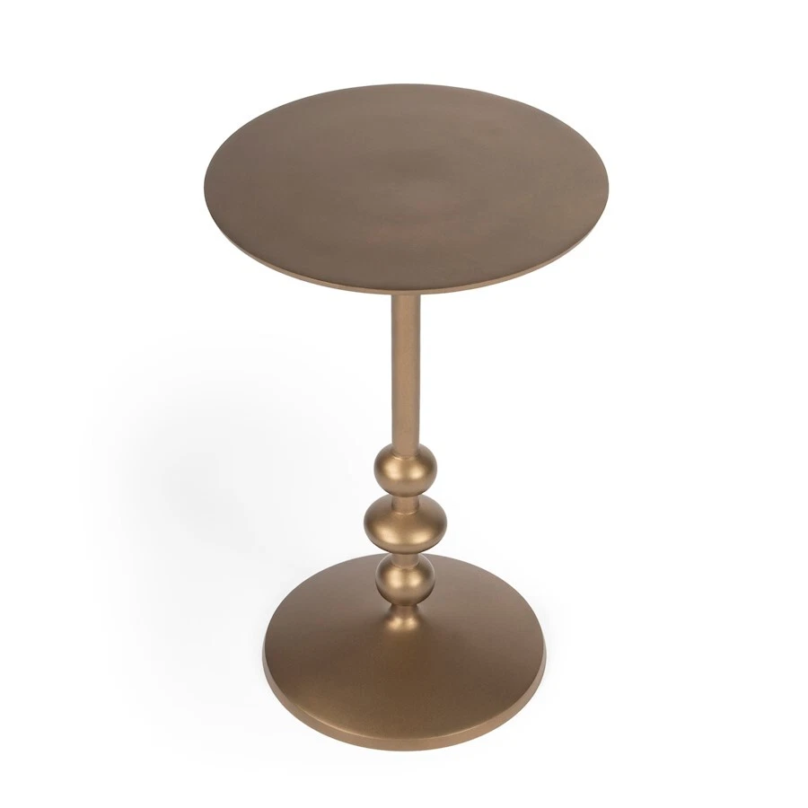 Butler Zora Pedestal End Table, Bronze PC - 9340392 - Image 1 of 1