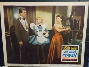 Lobby Card 1950 MY BLUE HEAVEN Betty Grable Dan Dailey Mitzi Gaynor
