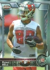 2015 Topps Chrome #129 Kenny Bell RC Tampa Bay Buccaneers