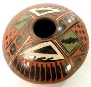 Fine Mata Ortiz Casa Grande Blackware Ton Keramik Glas von Bertha Chacon - Bild 1 von 12