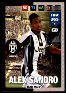 Panini 365 Adrenalyn XL 2017 Alex Sandro Juventus Team Mates No. 211 - Picture 1 of 1