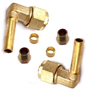 2X LPG Autogas 8mm Tubo Flexible Ajuste, Termina, Faro Tipo Conector, Codo - Imagen 1 de 3