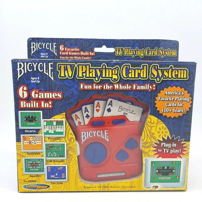 Bicycle TV Playing Card System 6 Games Built In Plug-in Play TV Solitaire Hearts - Image 1 of 4