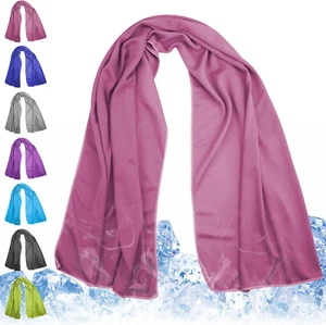 Asciugamano Raffreddante 15,7"x43,3" per Collo Viso Sollievo Istantaneo per Meteo Caldo - Foto 1 di 10
