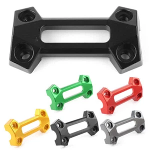 1pc Handlebar Fat Bar Riser Mount Clamp Top Cover For Kawasaki Z900 2017-2022 - Foto 1 di 11