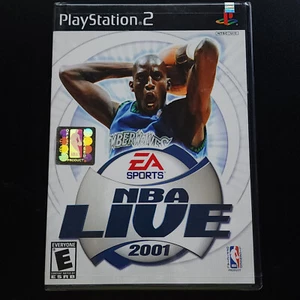 NBA Live 2001 PlayStation 2 - New, Sealed, NTSC, Y-Fold, Good Shape - Picture 1 of 12