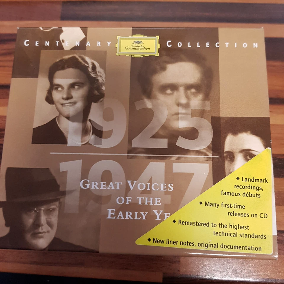 VARIOUS: DG: Great Voices Of The Early Years    > EX/EX(5CD) - Bild 1 von 3