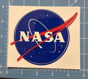 NASA Logo Original Space Decal "Meatball" Vinyl Glossy Sticker New - Picture 1 of 2