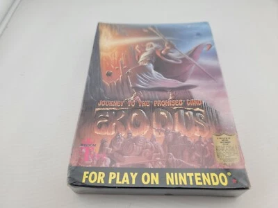 Exodus: Journey to the Promised Land NES Nintendo New Factory Sealed Great Shape - Image 1 of 4