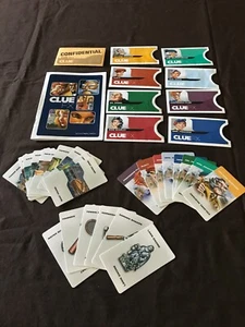 2003 Clue FX Board Game Replacement Instructions-Cards-Envelopes Good Condition! - Picture 1 of 4