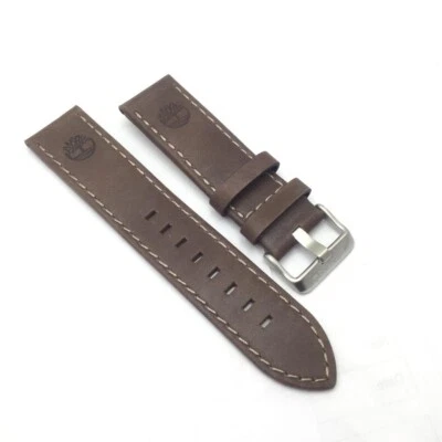 Relógio masculino Timberland couro genuíno pulseira marrom 22 mm SFN114RM2 - Imagem 1 de 4