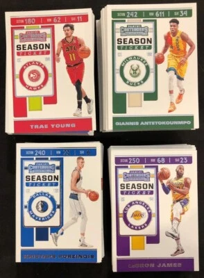 2019-20 Panini Contenders Basketball Cards Singles You Pick - Image 1 of 2