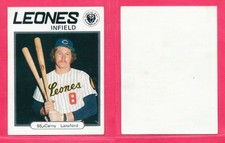 1977 Venezuelan League Sticker  CARNEY LANSFORD #  55  BEST QUALITY AVAILABLE !