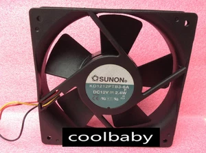 SUNON KD1212PTB3-6A fan 12V 2.4W 120*120*25mm 3pin - Picture 1 of 1