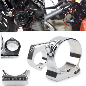 For Harley Sportster XL Iron 883 48 72 39mm Side Mount Speedo Relocation Bracket - Foto 1 di 10