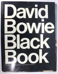 David Bowie Black Book Omnibus Press 1980 Memorabilia F2 - Picture 1 of 12