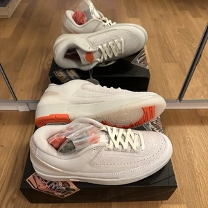 Nike Air Jordan 2 Retro Low SP "White/Sail-Light Bone", 42 / US 8,5, NEU & OVP - Bild 1 von 2