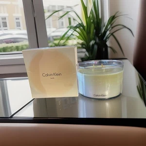 Calvin Klein HERB Scented 3-Wick Candle 16.5 oz NIB - Picture 1 of 4