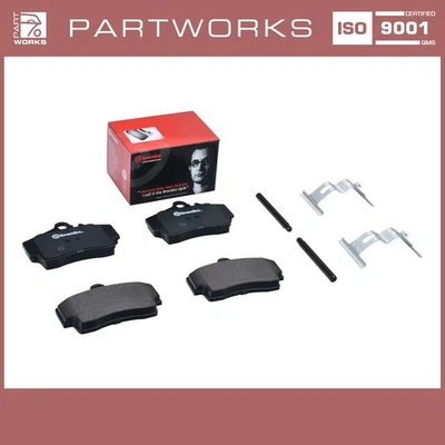 Pastillas de freno + chapa de resorte para PORSCHE 996 997 Carrera 986 Boxster TRASERAS Foto 1 de 4